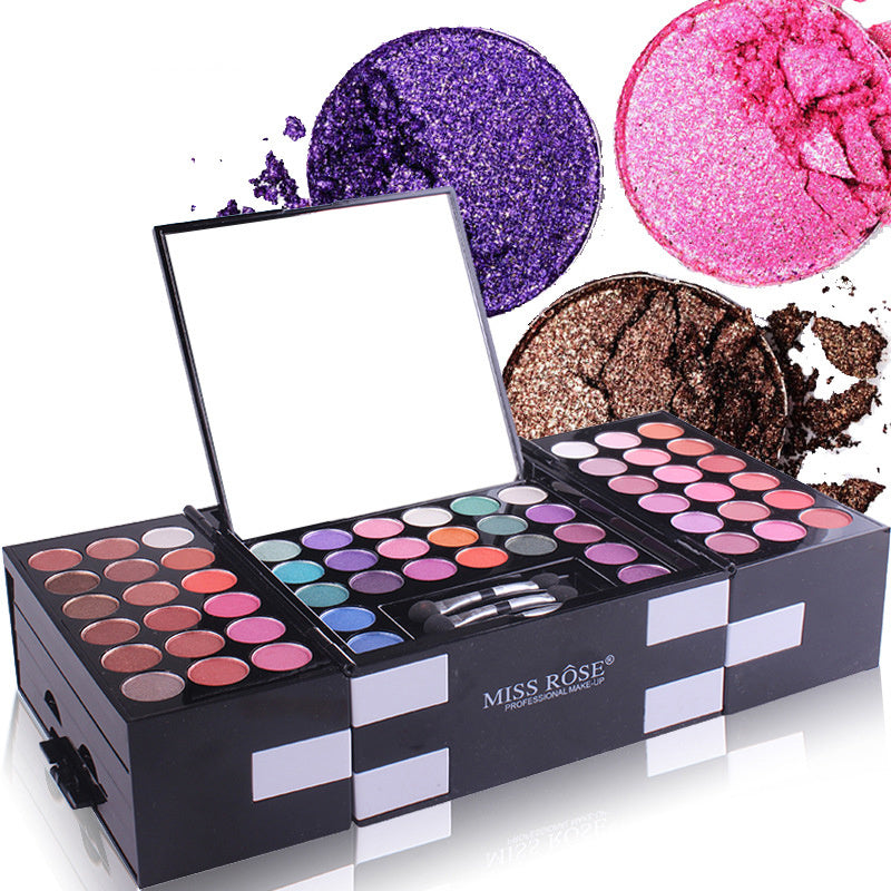 MISS ROSE 144 color 3 color 3 Color Eyeshadow blush eyebrow makeup makeup makeup kit special wholesale MISS ROSE 144 color 3 color 3 Color Eyeshadow blush eyebrow makeup makeup makeup kit special wholesale